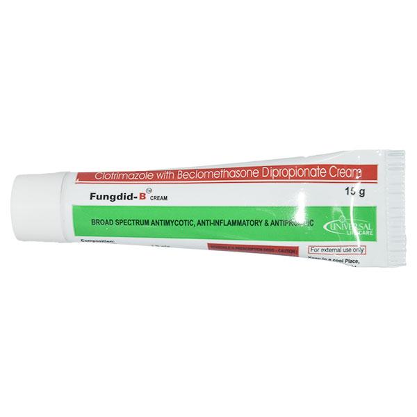Fungdid B Cream 15gm - Fungal Infections-Taa