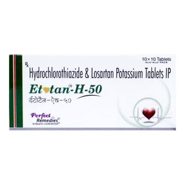 ETOTAN H 50mg Tablet 10's - Hypertension-Ang