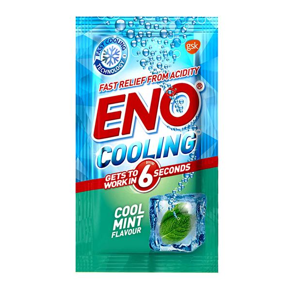 Eno Cooling Powder - Cool Mint Flavour (Pack of 6 x 5 gm) - Nutritional Supplement