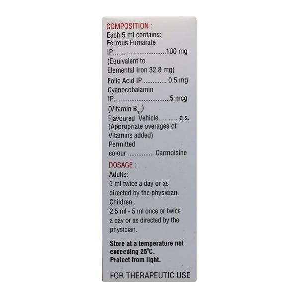 Vitcofol Syrup 200ml - Iron Supplement/Anaemia-Vma