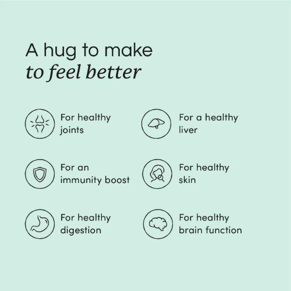 Nature & Thought Golden Hug Turmeric Capsule 30's - Herbal Dietary Supplement