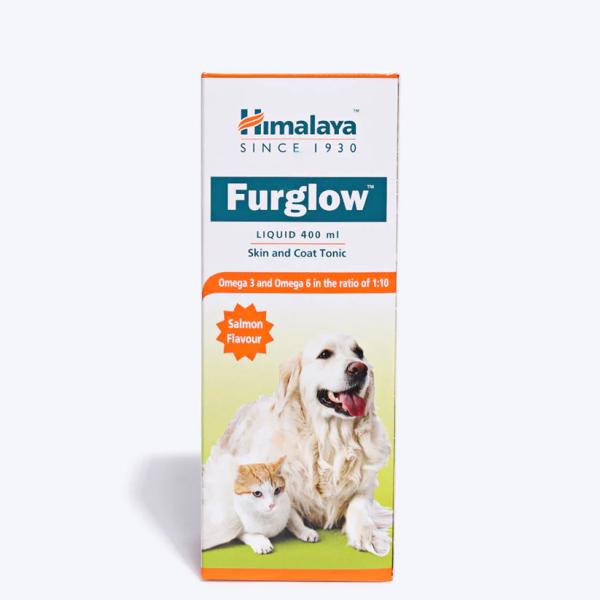 Netmeds | Himalaya Furglow Skin & Coat Tonic - Salmon Flavour 400 ml