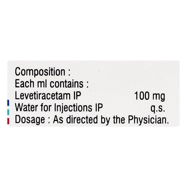 Emlevo 500mg Injection 5ml - Epilepsy/Convulsion-Ant