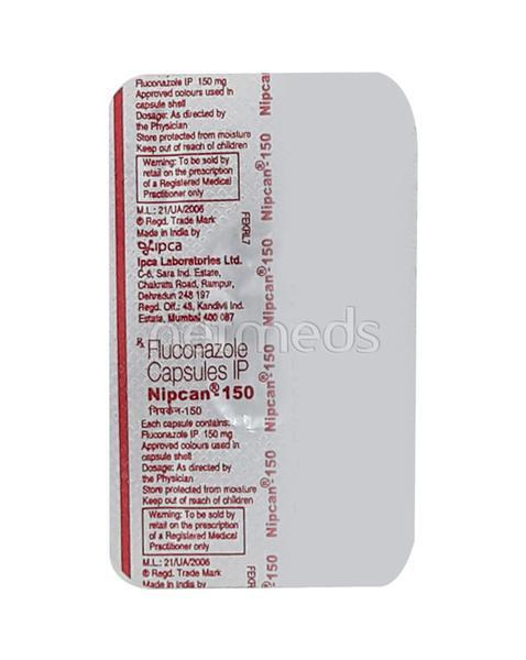Nipcan 150mg Capsule 1's - Fungal Infections-Anf