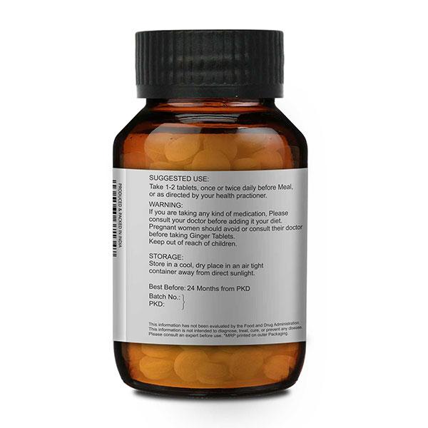 Merlion Naturals Ginger 500 mg Tablet 120's - Pure Herbs