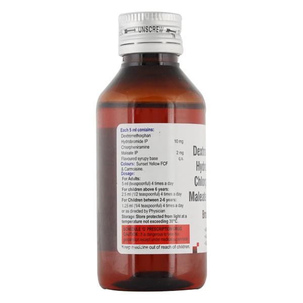 Broxum D NF Syrup 100ml - Cough And Cold-Cou