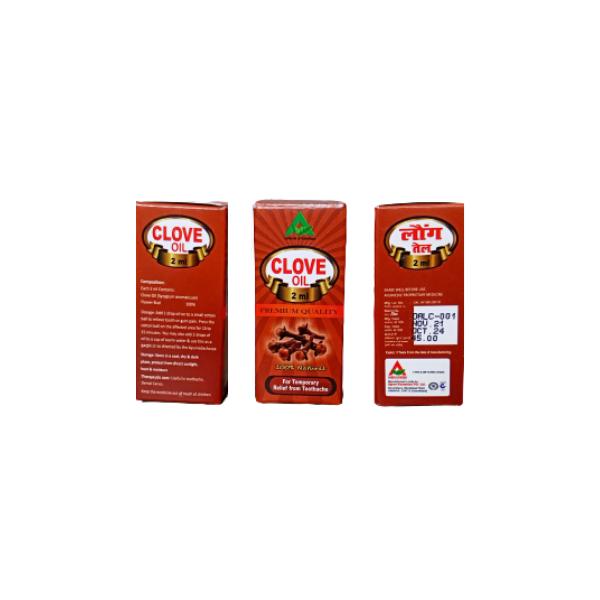 Agron Ayurveda Clove Oil 2 ml - Speciality Medicines