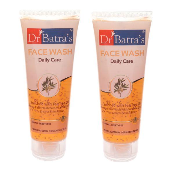 Netmeds | Dr Batra's Daily Care Face Wash - Teatree Oil (Pack of 2 x 100 ml)