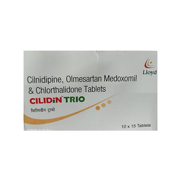 CILIDIN TRIO Tablet 15's - Hypertension-Ana