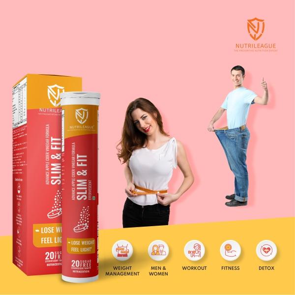 Nutrileague Slim & Fit Effervescent Tablet 20's - Multi-Vitamins