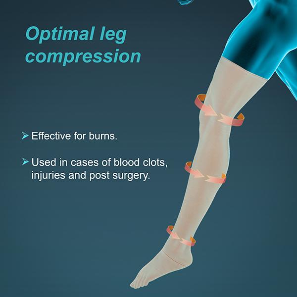 Tynor Compression Garment Leg Mid Thigh Closed Toe - Normal (XL) (I 79) 1's - Knee/Leg Supports