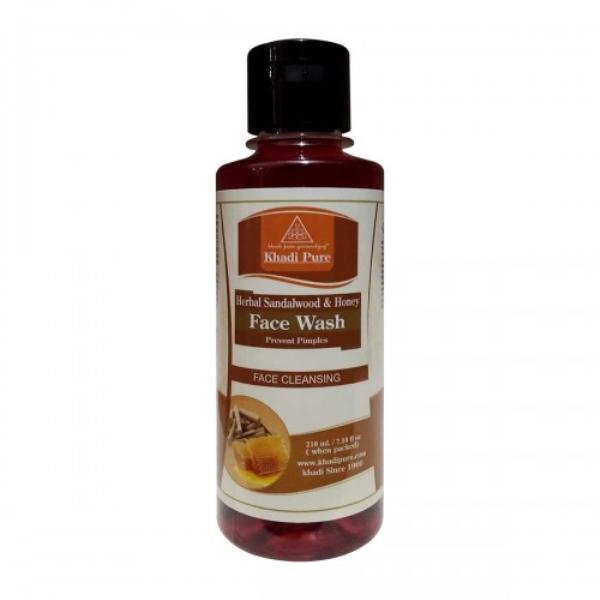 Netmeds | Khadi Pure Herbal Face Wash - Sandalwood & Honey 210 ml