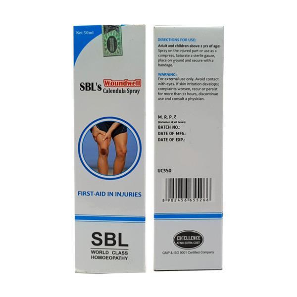 SBL Woundwell Calendula Spray 50 ml - Speciality Medicine