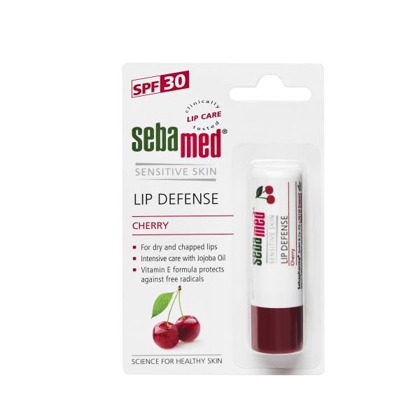 Netmeds | Sebamed Sensitive Skin Lip Defense SPF 30 - Cherry 4.8 gm