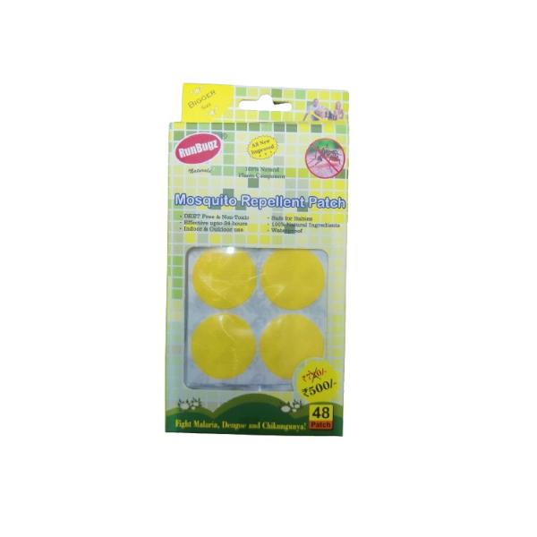 RunBugs Mosquito Repellent Patch 48's - Mosquito Repellent