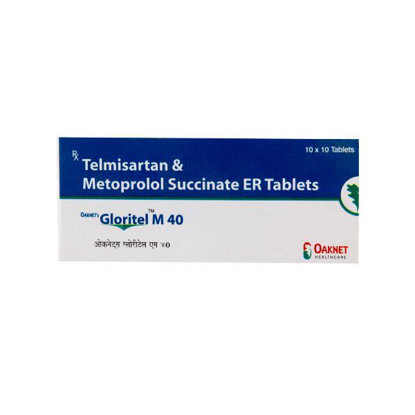 Gloritel M 40/25mg Tablet 10'S - Hypertension-Ang