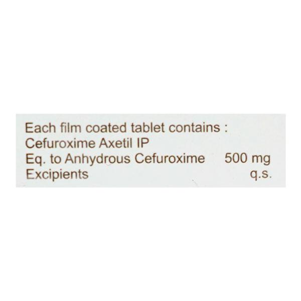 CLASITIL 500mg Tablet 10's - Bacterial Infections-Cep