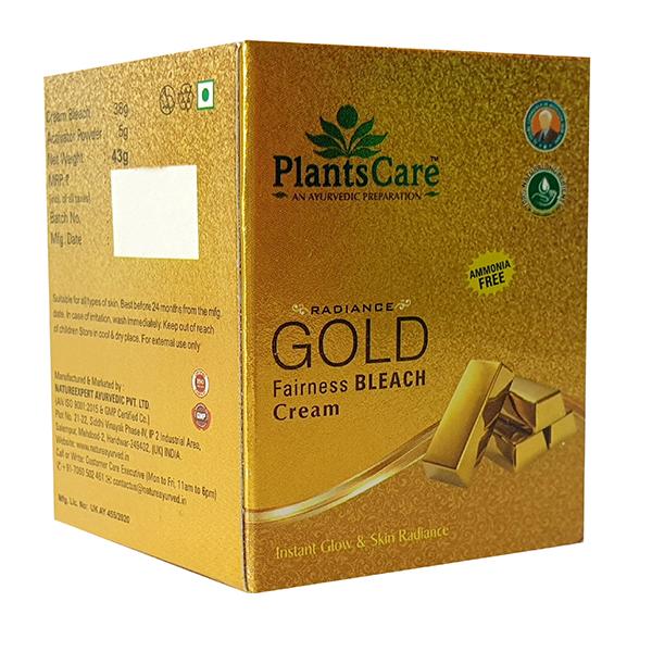 Netmeds | Plantscare Radiance Gold Bleach Cream 200 gm