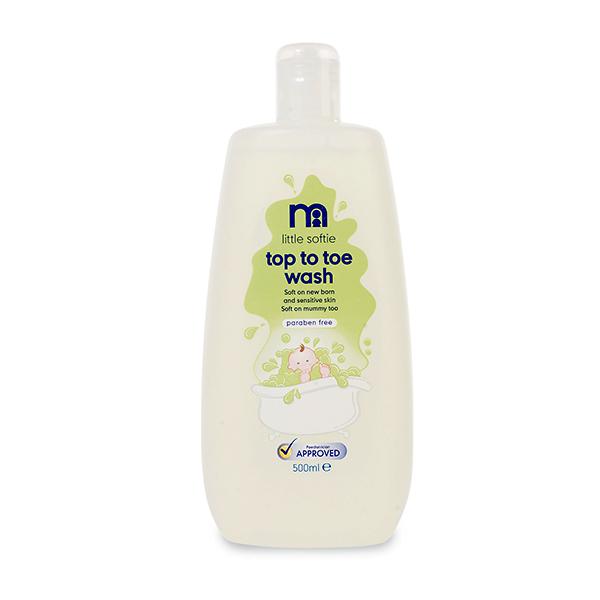Mothercare Little Softie Top To Toe Wash 500 ml - Baby Body Wash
