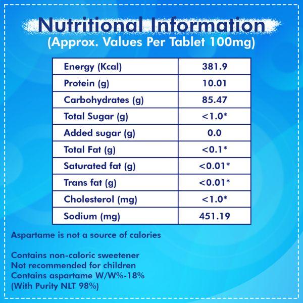 Equal Original Low Calorie Sweetener Tabet (Value Pack) 500's - Sugar Substitute