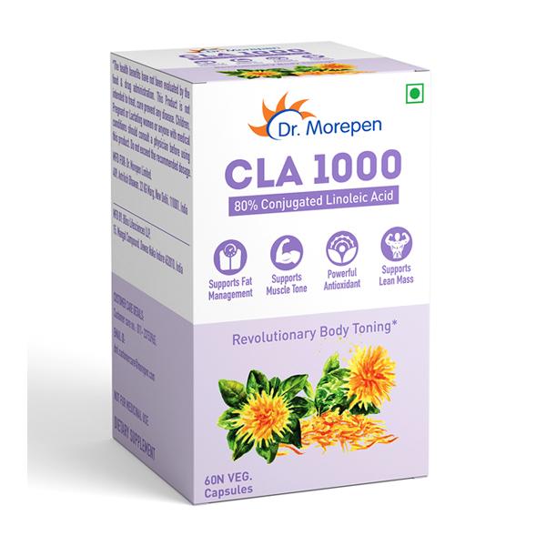 Netmeds | Dr.Morepen CLA 1000 Body Toning Capsule 60's