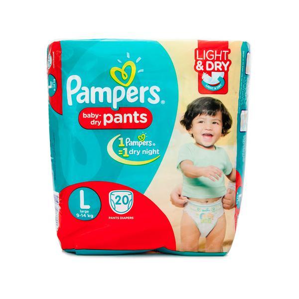 Pants Pampers Dry Large Price Buy Pampers Baby-Dry Pants (L) 20's