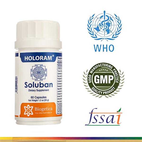 Biogetica Soluban Capsule 60's - General Health