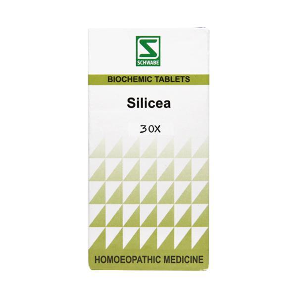 Dr.Willmar Schwabe Silicea 30X Tablet 20 gm - Bio-Chemic