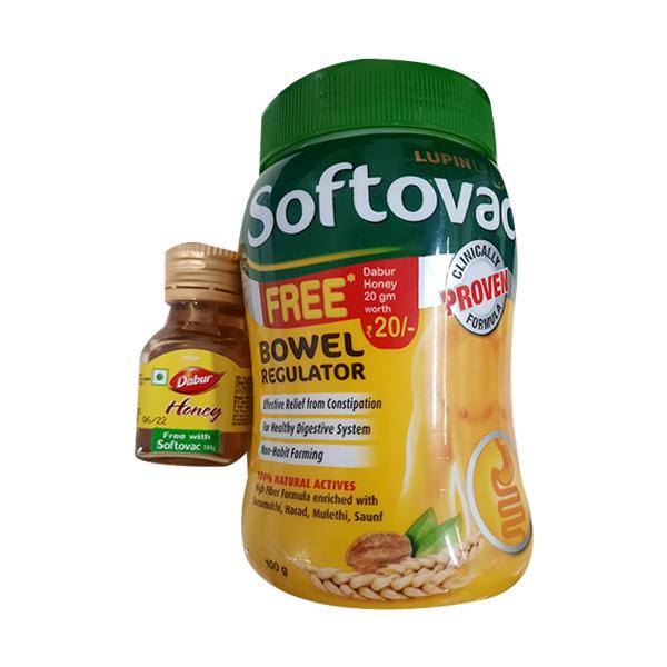 Netmeds | Softovac Powder 100 gm with Free Dabur Honey 20 gm