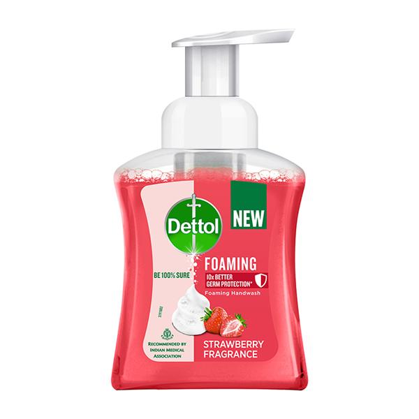 Netmeds | Dettol Foaming Handwash - Strawberry 250 ml
