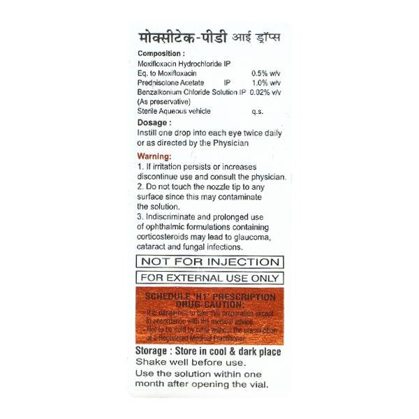 MOXITAK PD Eye Drops 5ml - Eye Infections-Eaa