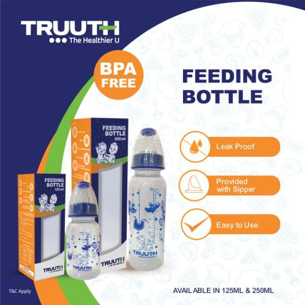 Truuth Feeding Bottle 125 ml - Feeding & Nursing
