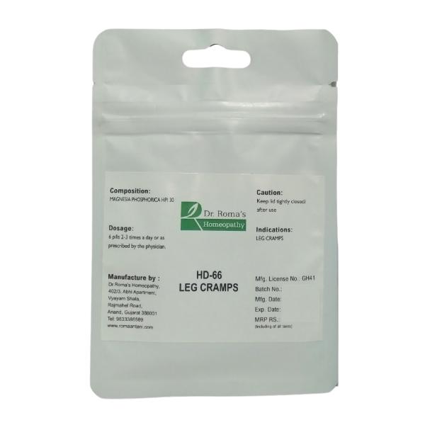 Netmeds | Dr. Roma's HD 66 Leg Cramps Pills - Pack of 2's