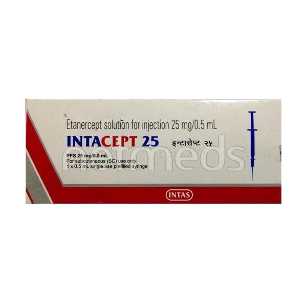 Intacept 25mg Injection 0.5ml - Arthritis-Dis