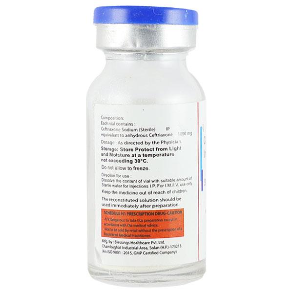 STACEF 1gm Injection 1's - Bacterial Infections-Cep
