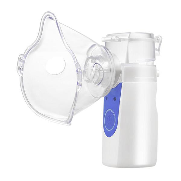 Netmeds | Sahyog Wellness Portable Ultrasonic Mesh Nebulizer Machine with Nebulizer Kit (With Children and Adult Mask)