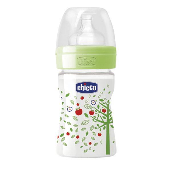 Netmeds | Chicco Wellbeing Feeding Bottle - Green 150 ml