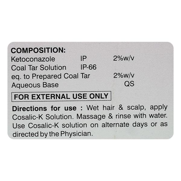 COSALIC K Solution 100ml - Dandruff-TAA
