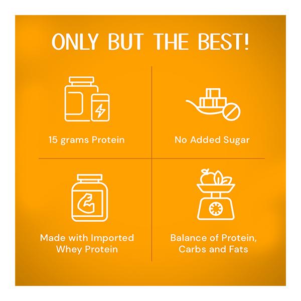 F'iT Complete Nutrition Bar - Assorted Pack (Pack of 6 x 50 gm) - Nutritional Bars