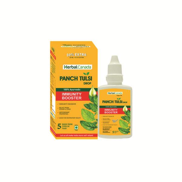 Herbal Canada Panch Tulsi Drop 50 ml - Hair Oils