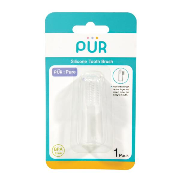Pur Silicone Tooth Brush 1's - Baby Oral Care