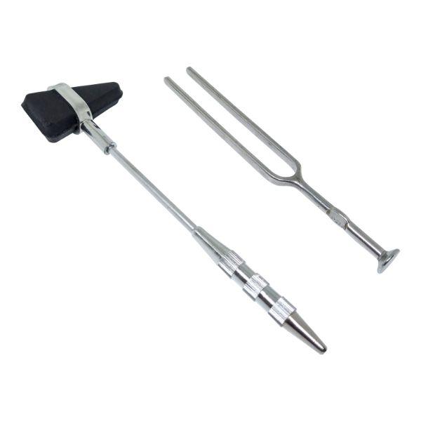 Netmeds | Sahyog Wellness Percussion Knee Hammer with 256 Hz Tuning Fork
