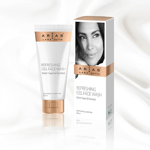 Arias By Lara Dutta Refreshing Gel Face Wash 100 gm - Face Wash & Cleansers