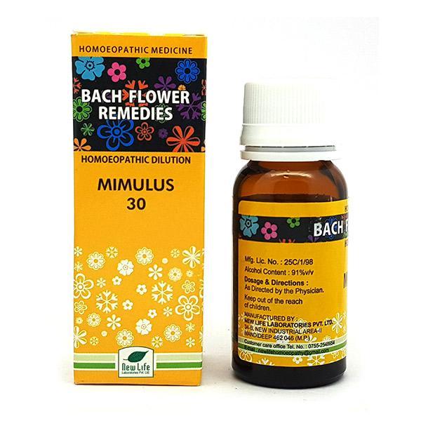 Netmeds | New Life Bach Flower Mimulus 30 Liquid 30 ml
