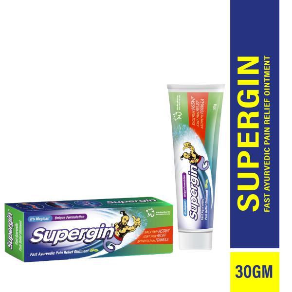 Netmeds | Supergin Instant Pain Relief Ointment 30 g