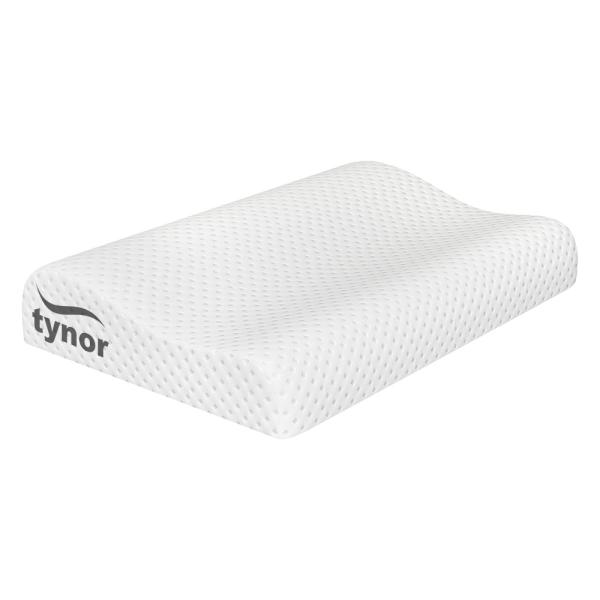 Tynor Elite Ortho Contoured Memory Pillow - White Firm (Universal) 1's - Pads And Pillows