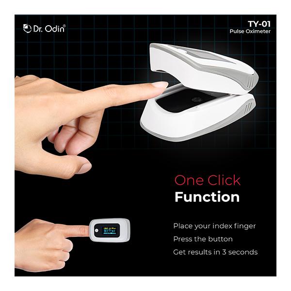 Dr. Odin Pulse Oximeter + Pi (TY-01) - Health Monitors And Equipment