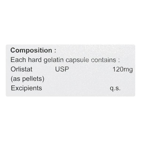 ORLIP X 120 Capsule 10's - Obesity