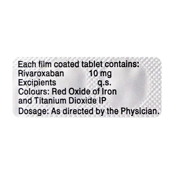 RIVABAN 10 Tablet 14's - Blood Clot-Ant