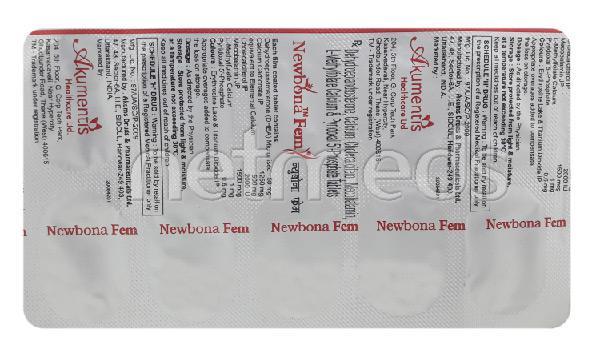 Newbona Fem Tablet 10'S - Osteoporosis-Age